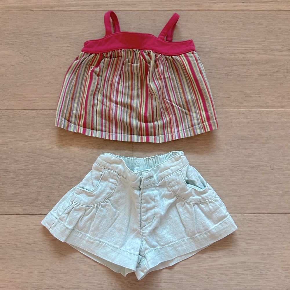 Tea Collection Cutest Shorts and Tanktop Set